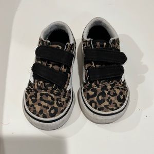 Toddler cheetah vans